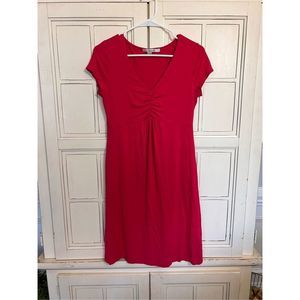 Boden size 8P 8 petite dark pink dress